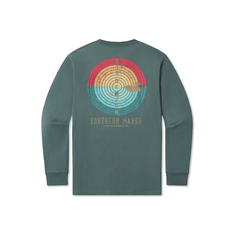 Long-Sleeve-Grey-Trademark Target Tee - Long Sleeve