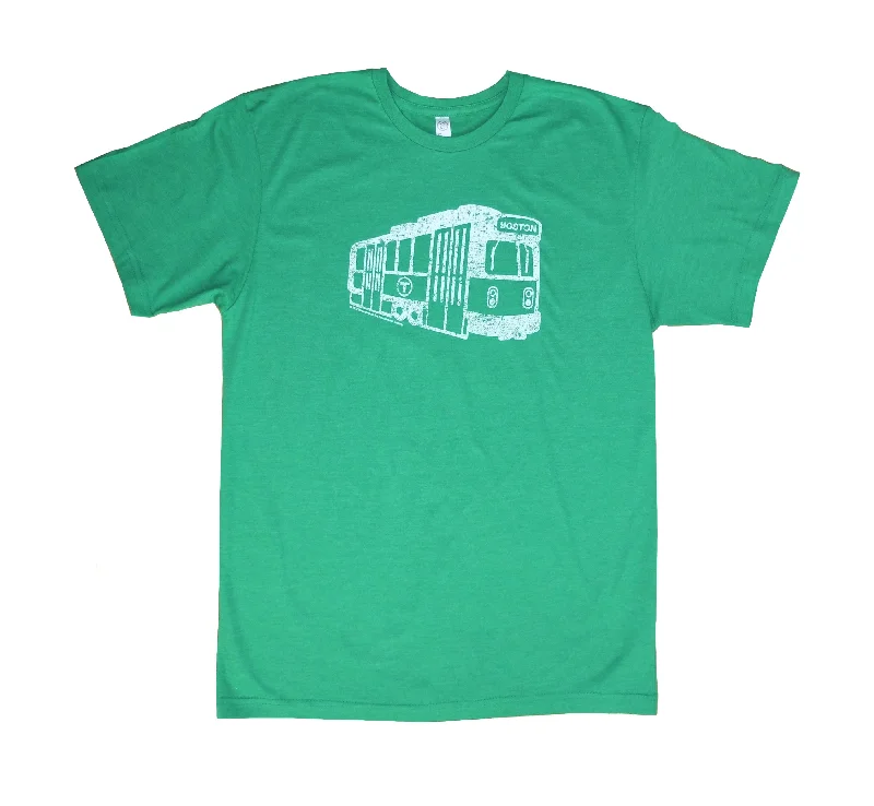 T-Shirt-Performance-Boston MBTA Green Line Trolley T-Shirt (ADULT)