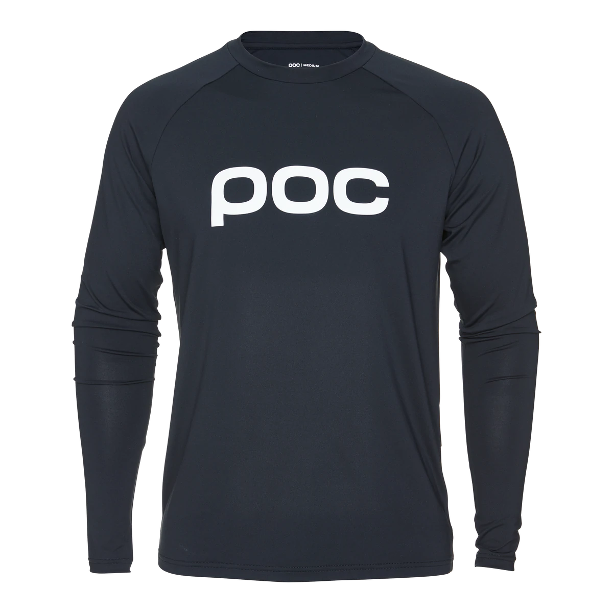 Long-Sleeve-Travel-POC Reform Enduro Long Sleeve MTB Jersey - Uranium Black