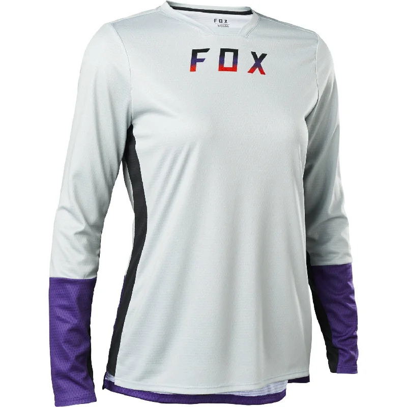 Long-Sleeve-Tactical-Fox Racing Defend Long Sleeve MTB Jersey - Special Edition - Womens - Boulder