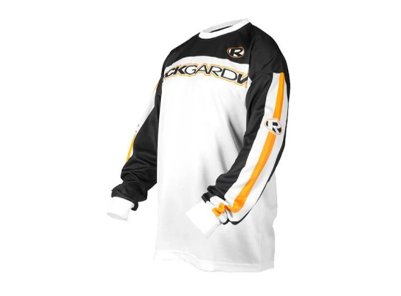 Long-Sleeve-White-RockGardn Karma Race Long Sleeve MTB Jersey - Black