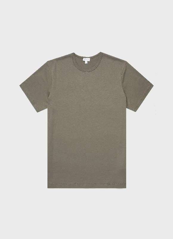 T-Shirt-Rock-Men's Classic T-shirt in Khaki