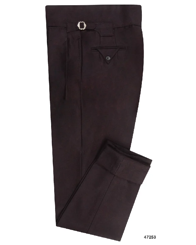 Pants-College-VBC Mahogany Brown Flannel