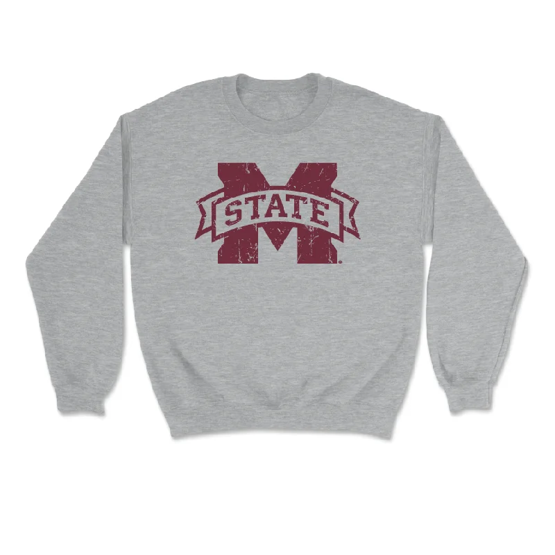 Long-Sleeve-Minimalist-Sport Grey Men's Basketball Classic Crew - Cameron Matthews