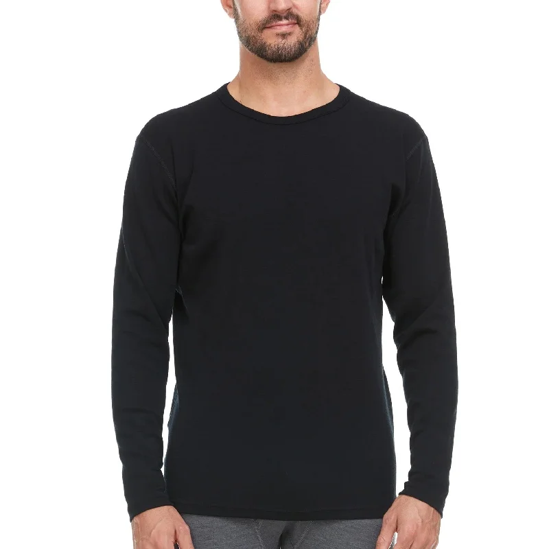 Long-Sleeve-Mock-Neck-Minus33 Midweight Merino Wool Crewneck Long Sleeve Top