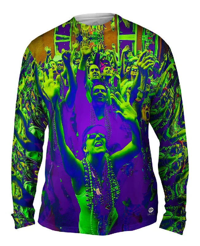 Long-Sleeve-Washable-Mardi Gras Ready New Orleans