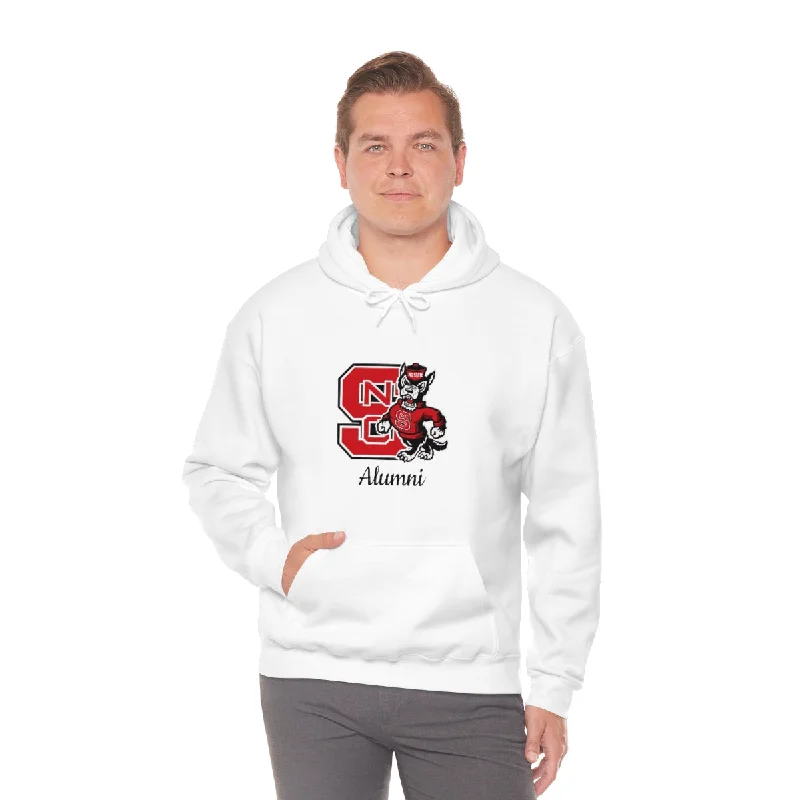 Hoodie-Camping-NC State Alumni Unisex Heavy Blend™ Hooded Sweatshirt