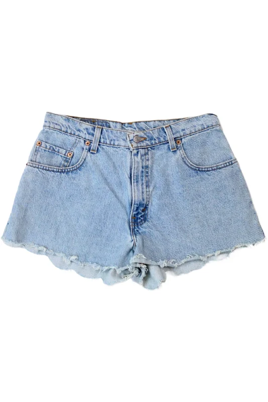 Shorts-Mid-Waist-Levi's - 570 Cut Off Shorts