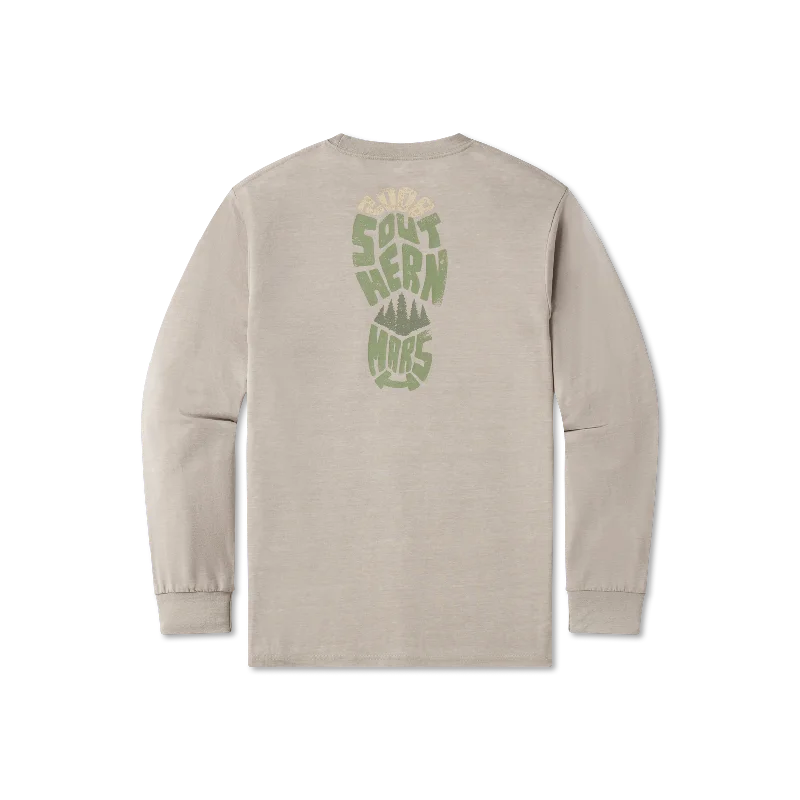 Long-Sleeve-Khaki-SEAWASH™ Tee - Tread - Long Sleeve