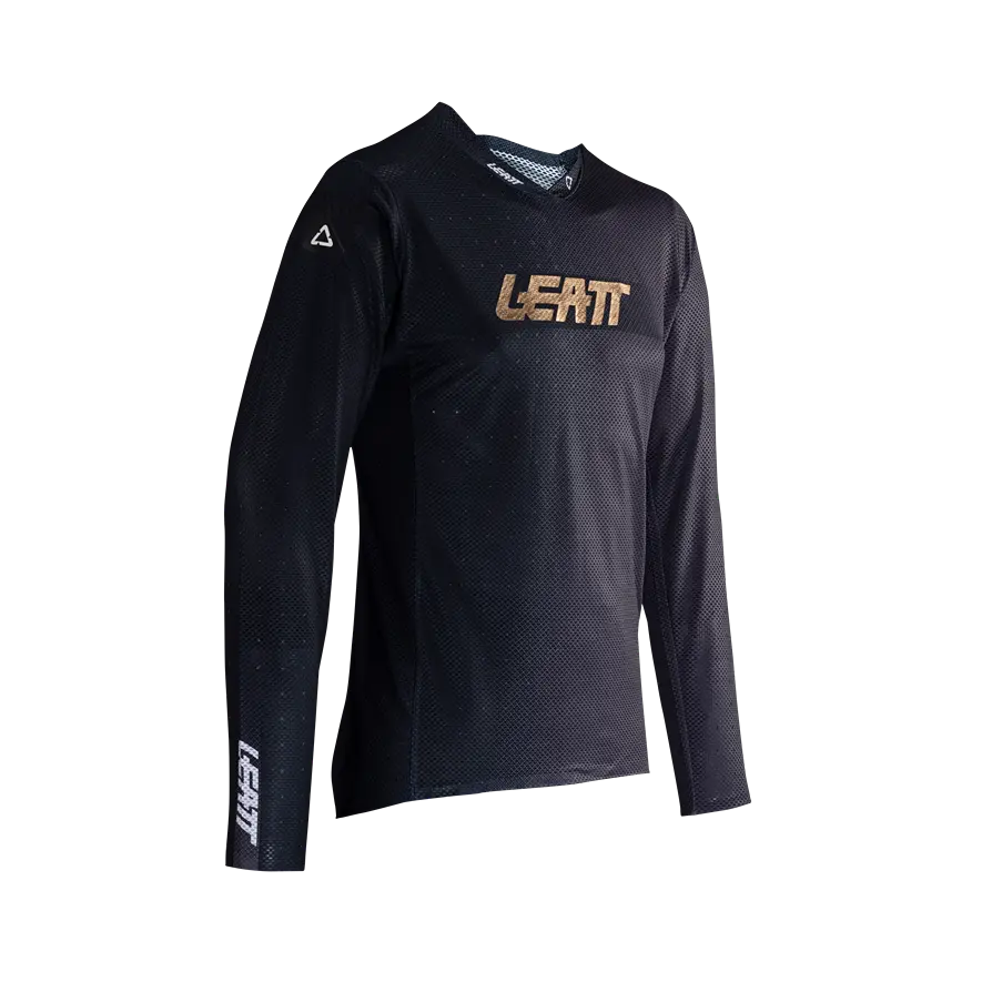 Long-Sleeve-Washable-Leatt Gravity 4.0 Long Sleeve MTB Jersey - Black - 2024