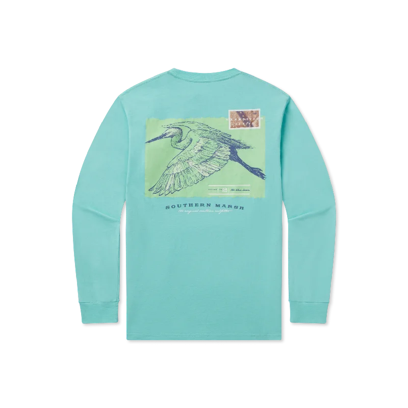 Long-Sleeve-Tactical-Expedition Series Tee - Heron - Long Sleeve