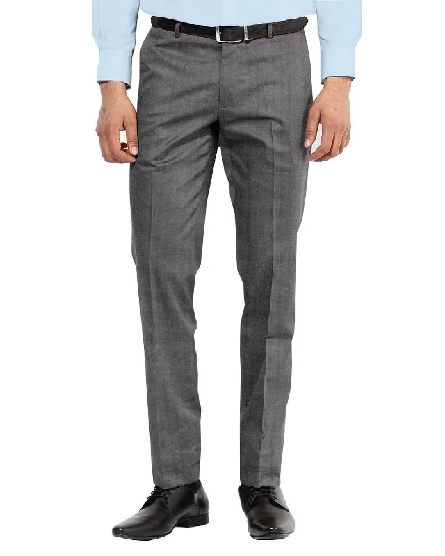 Pants-Windproof-Dugdale Silver & Grey Herringbone