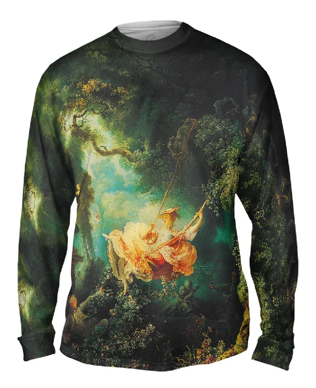 Long-Sleeve-College-Jean-Honore Fragonard - "The Swing"