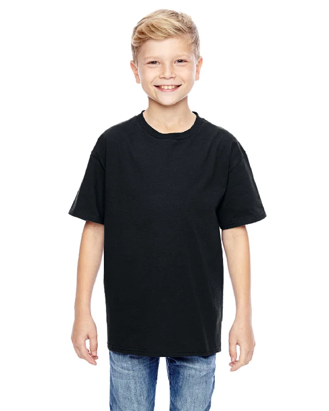 T-Shirt-Loose-Fit-Hanes 498Y Youth Nano-T T-Shirt