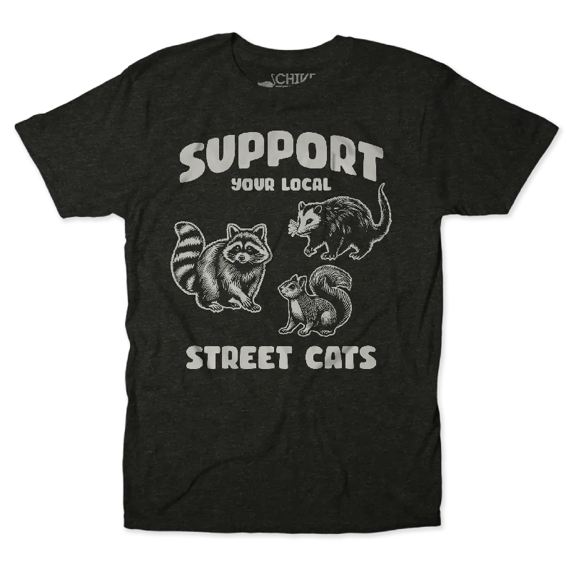 T-Shirt-90s-Style-Street Cats Unisex Tee