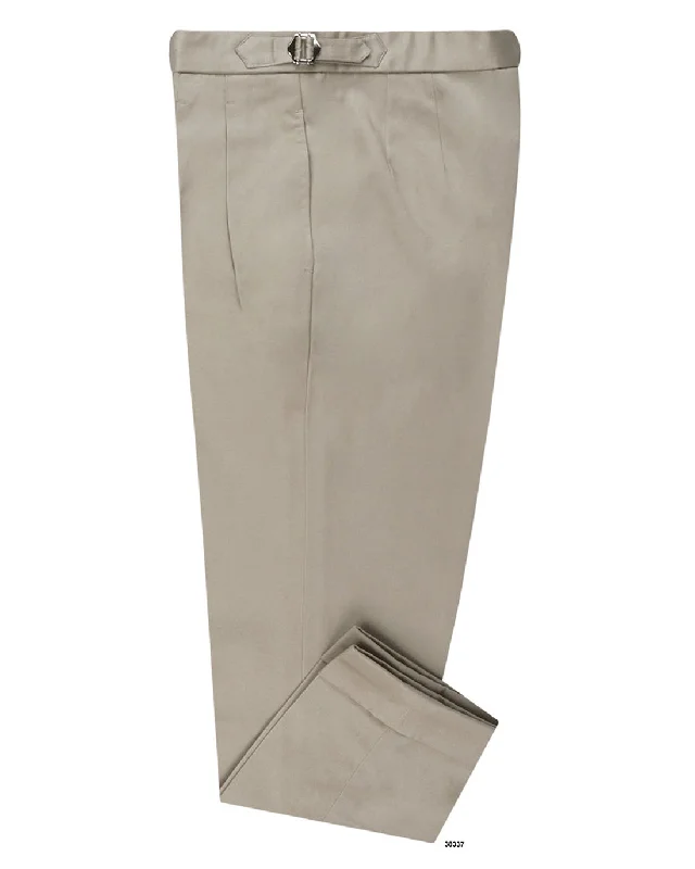 Pants-Moisture-Wicking-Cotton: Cobble Stone Twill Chino