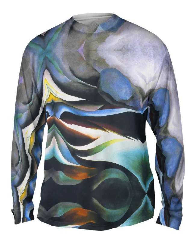 Long-Sleeve-Surfing-Georgia O_#_keeffe - "From the Lake" (1924)