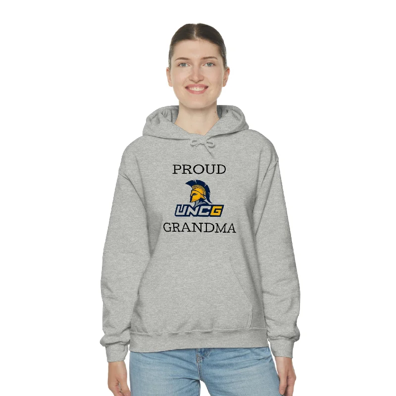 Hoodie-Adjustable-Proud UNCG Grandma Hooded Sweatshirt