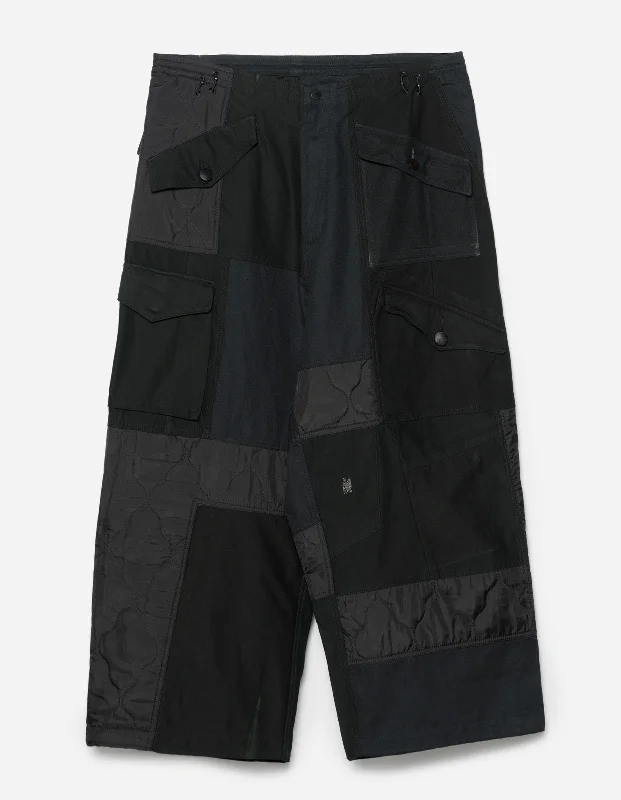 Pants-Travel-5268 Upcycled M59 Cargo Snopants Black