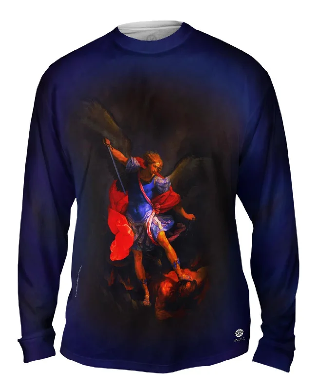 Long-Sleeve-Thermal-Guido Reni - "The Archangel Michael defeating Satan" (1635)