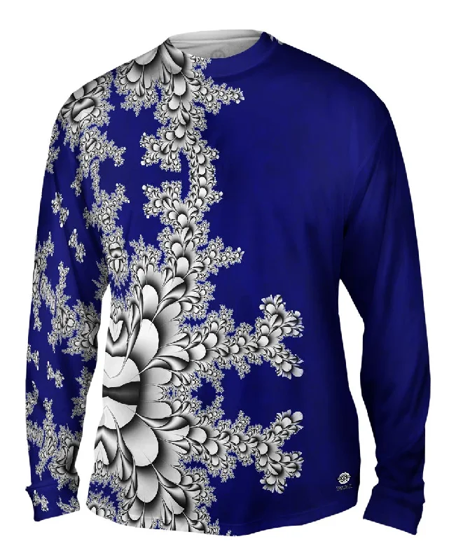 Long-Sleeve-Couple-Titanium Floral Fractal