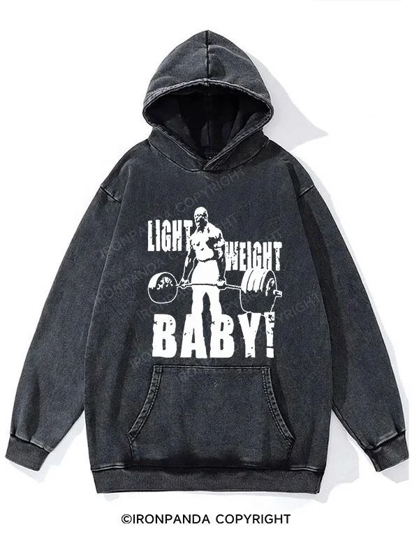 Hoodie-Training-Light Weight Baby Washed Gym Hoodie