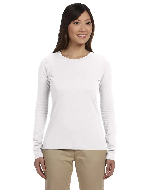 T-Shirt-Vegan-econscious EC3500 Ladies' 100% Organic Cotton Classic Long-Sleeve T-Shirt