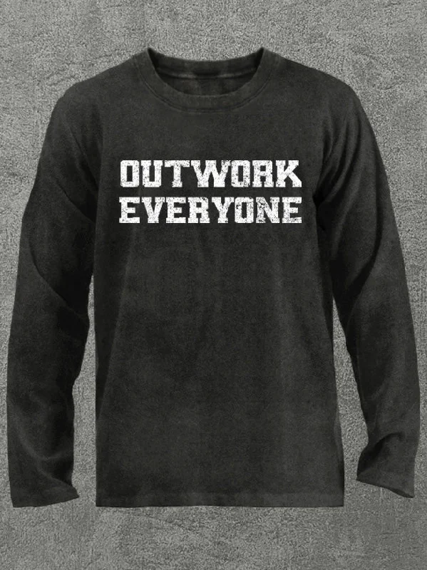 Long-Sleeve-High-Quality-outwork everyone Washed Gym Long Sleeve Shirt