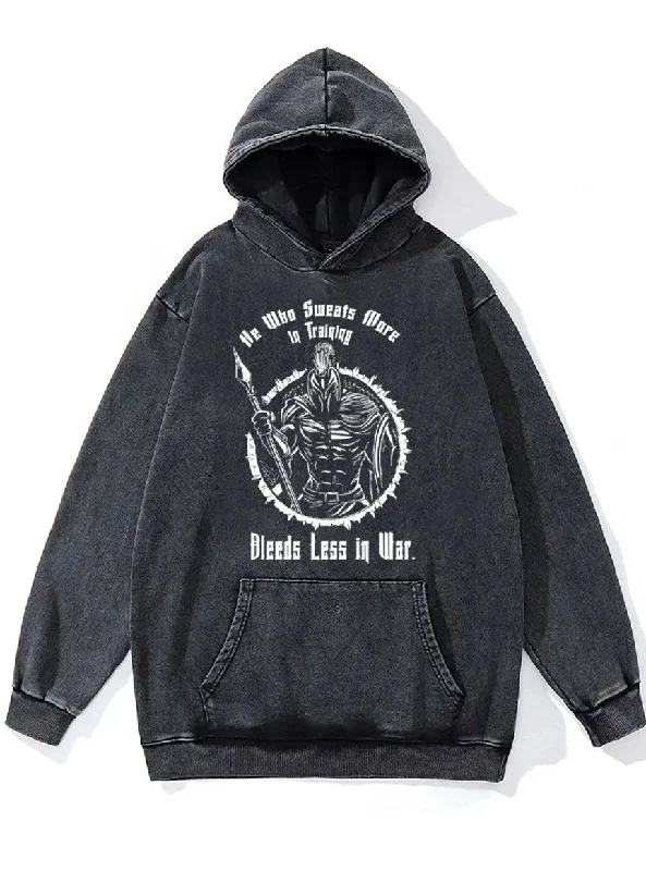 Hoodie-Heavyweight-SWEAT MORE IN TRAINING Washed Gym Hoodie