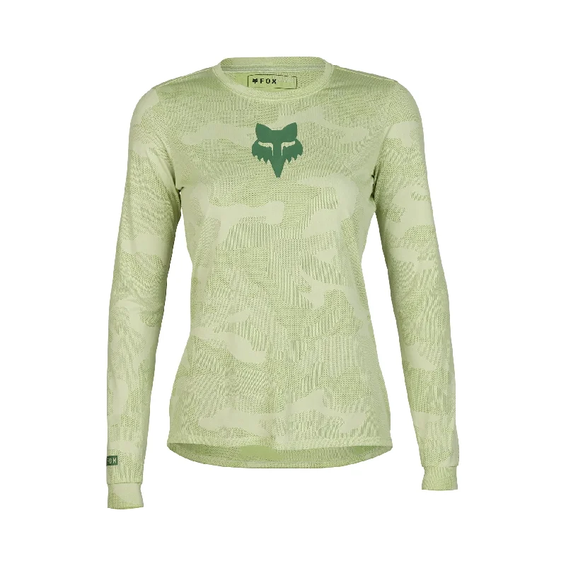 Long-Sleeve-Punk-Fox Racing Ranger Tru Dri Long Sleeve MTB Jersey - Womens - Cactus