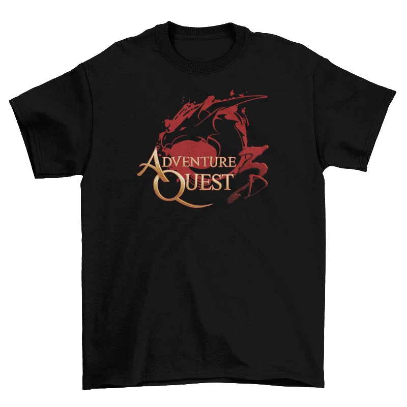 T-Shirt-Retro-AdventureQuest 3D Logo 2.0 - T-Shirt