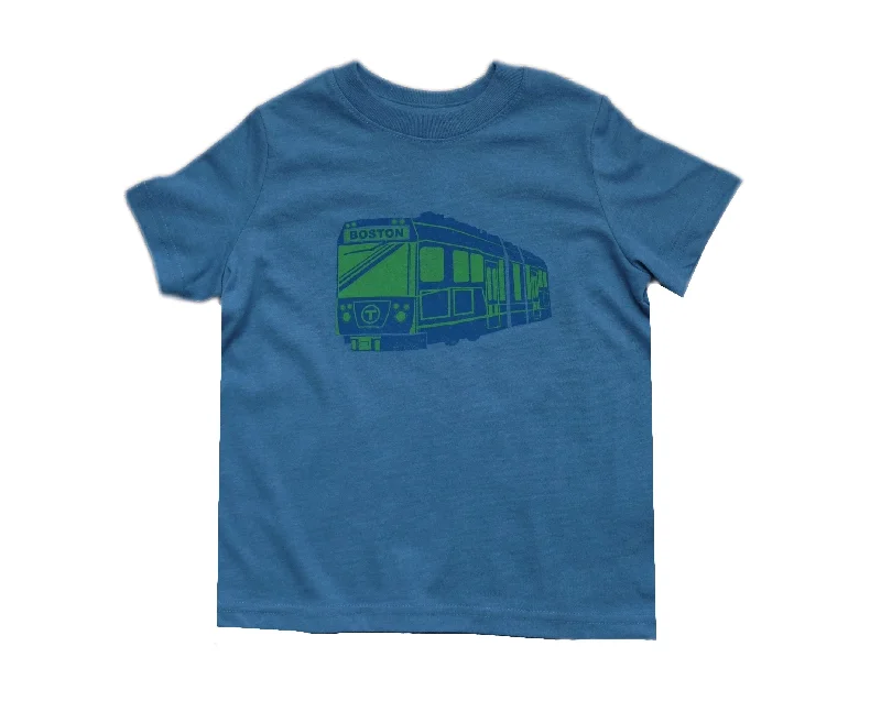 T-Shirt-Long-Sleeve-Green Line "Type 9 Trolley" T-Shirt (Toddler/Youth)