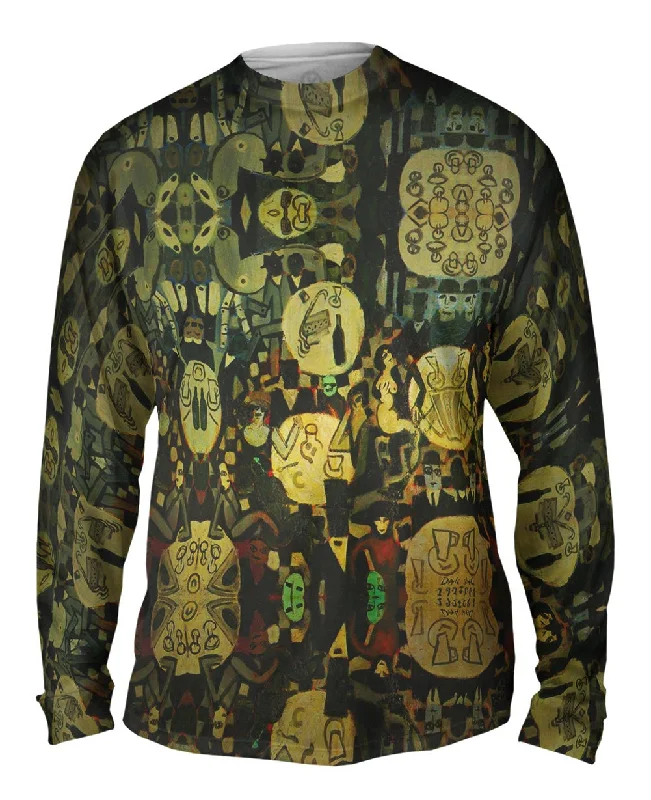 Long-Sleeve-Premium-Salvador Dali - "Cabaret Scene" (1922)