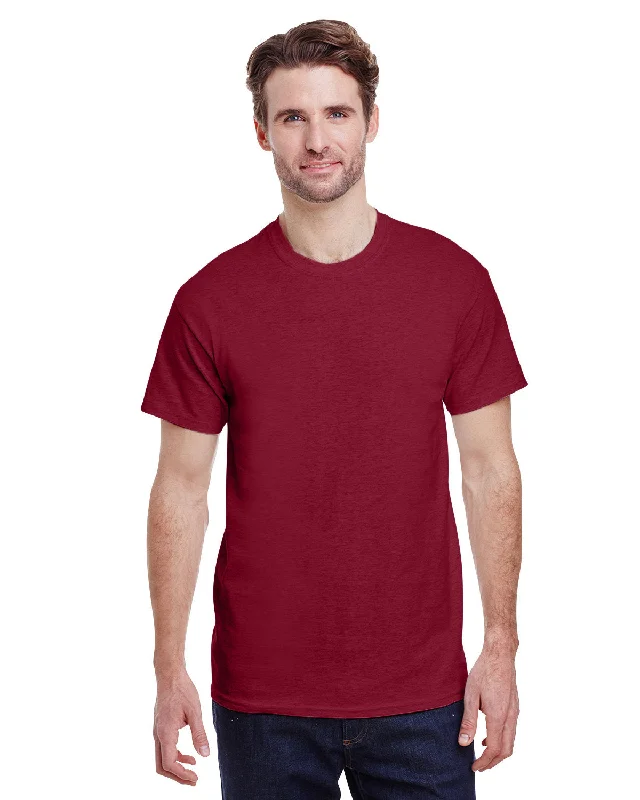 T-Shirt-Purple-Gildan G200 Adult Ultra Cotton T-Shirt