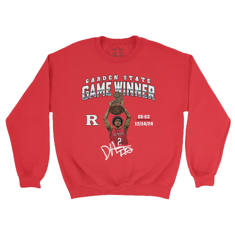 Long-Sleeve-Green-EXCLUSIVE RELEASE: Dylan Harper Garden State Game Winner Red Crew