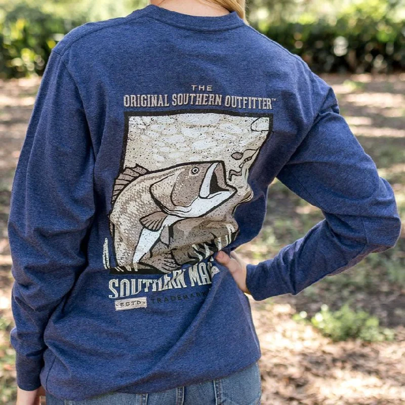 Long-Sleeve-Family-Matching-Vistas Bass Tee - Long Sleeve