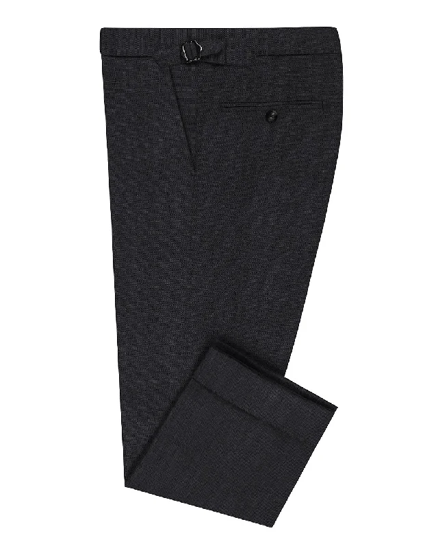 Pants-Basketball-Minnis Fresco-Grey & Black Plain