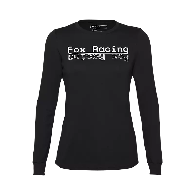 Long-Sleeve-Biker-Fox Racing Ranger Dri Release Mid Long Sleeve MTB Jersey - Womens - Black