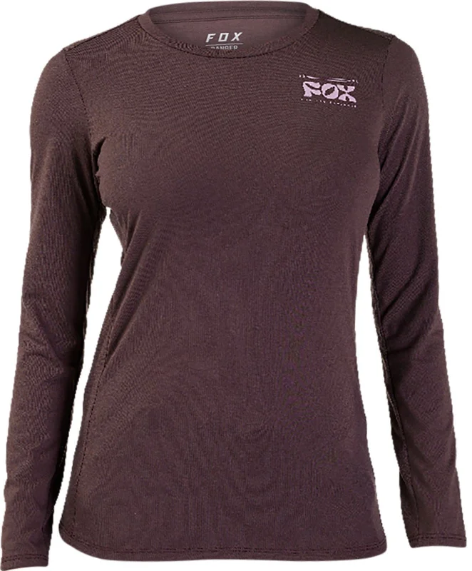 Long-Sleeve-Crewneck-Fox Racing Ranger Dri Release Long Sleeve MTB Jersey - Womens - Purple