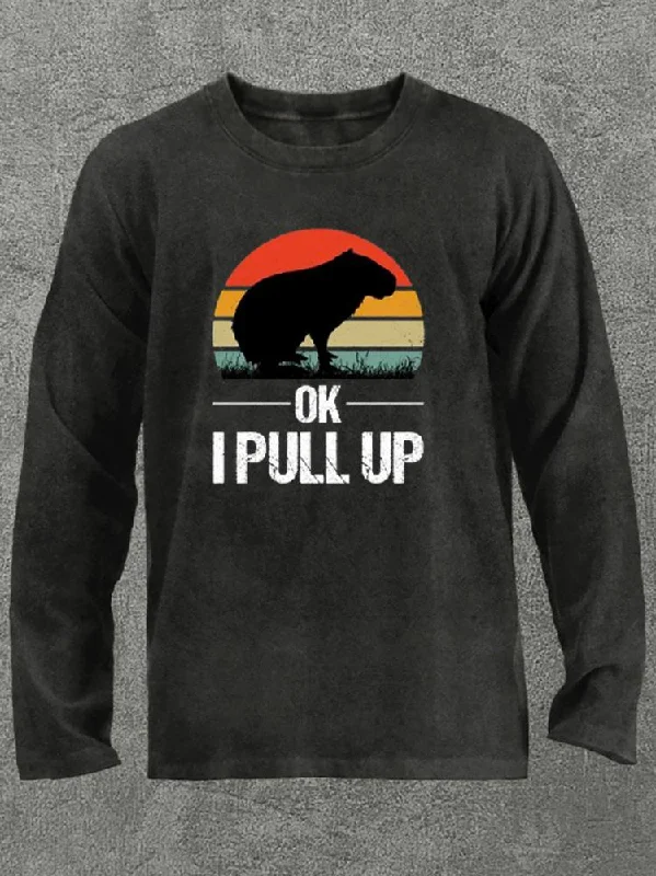 Long-Sleeve-Black-OK I Pull Up Washed Gym Long Sleeve Shirt