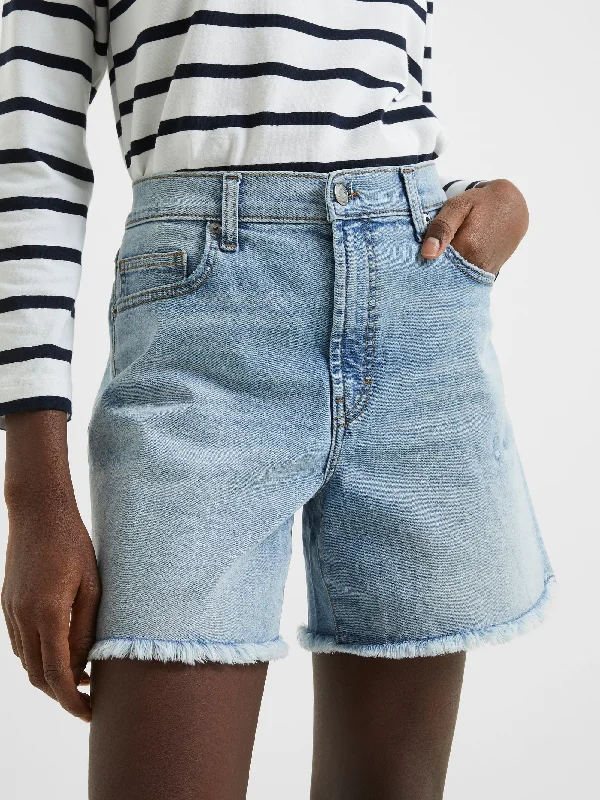 Shorts-Adventure-Denim Stretch Boyfriend Shorts