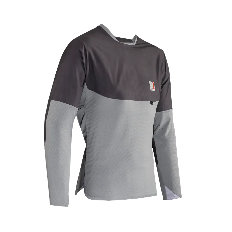 Long-Sleeve-Daily-Wear-Leatt AllMtn 4.0 Long Sleeve MTB Jersey - Granite - 2024