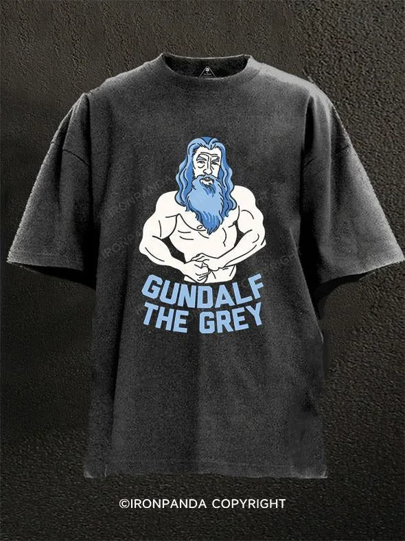 T-Shirt-Merino-Wool-Gundalf The Grey Washed Gym Shirt