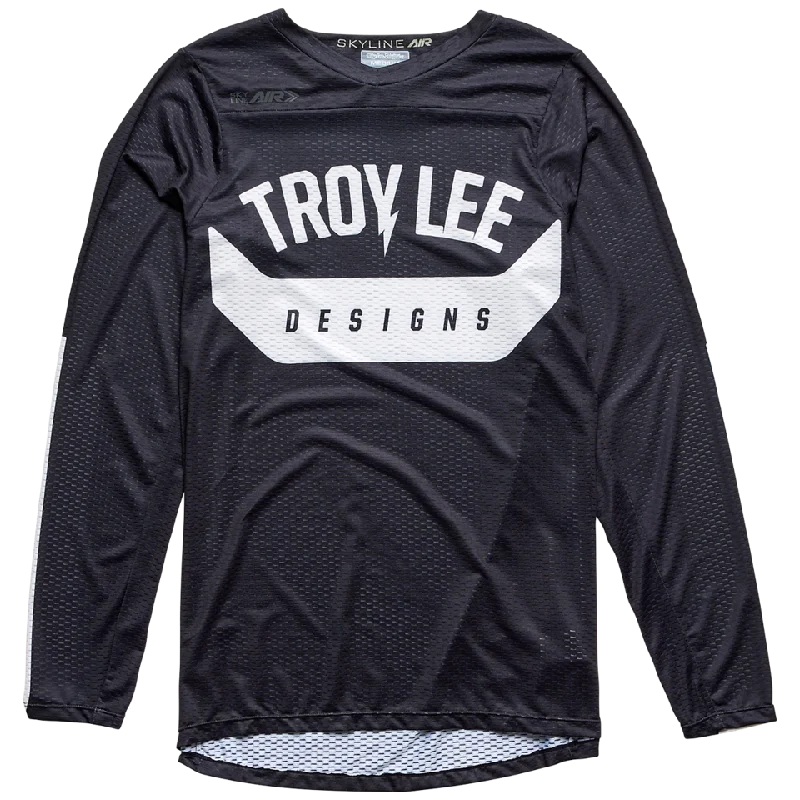 Long-Sleeve-Skateboarding-Troy Lee Designs Skyline Air Long Sleeve MTB Jersey - Air Core - Black