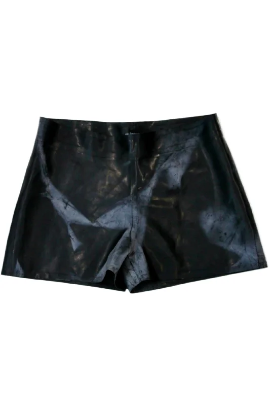 Shorts-Boho-MIAOU - "Frankie" Vinyl Shorts