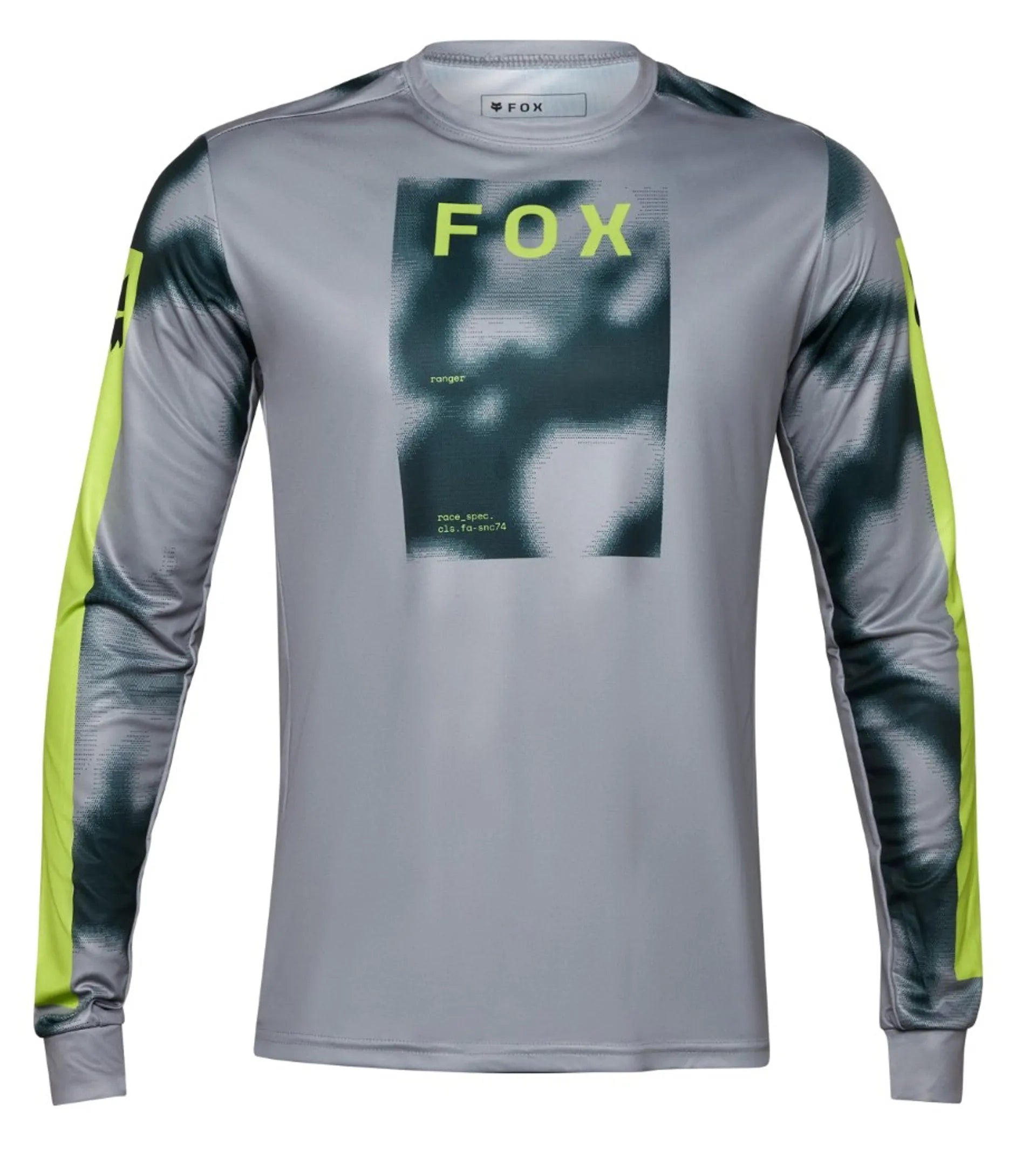 Long-Sleeve-Punk-Fox Racing Ranger Long Sleeve Jersey - Taunt - Steel Gray