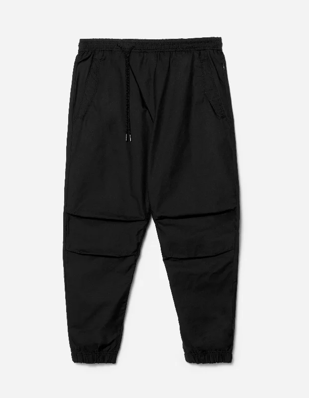 Pants-Joggers-5305 Asym Track Pants Black