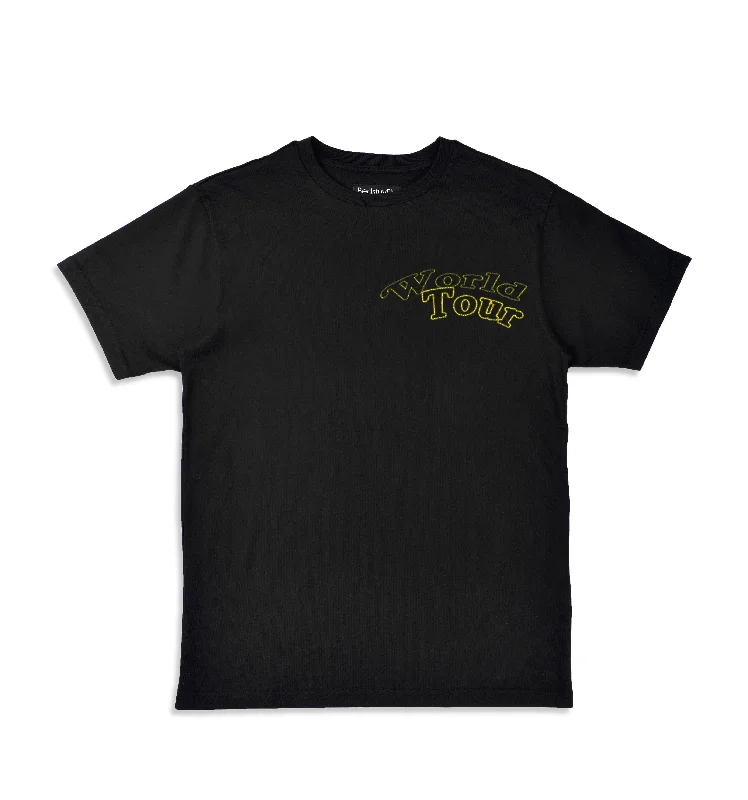 T-Shirt-Brown-World Tour T-Shirt (Black)