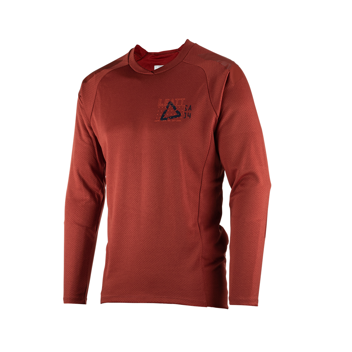 Long-Sleeve-Brown-Leatt AllMtn 5.0 Long Sleeve MTB Jersey - Lava - 2023