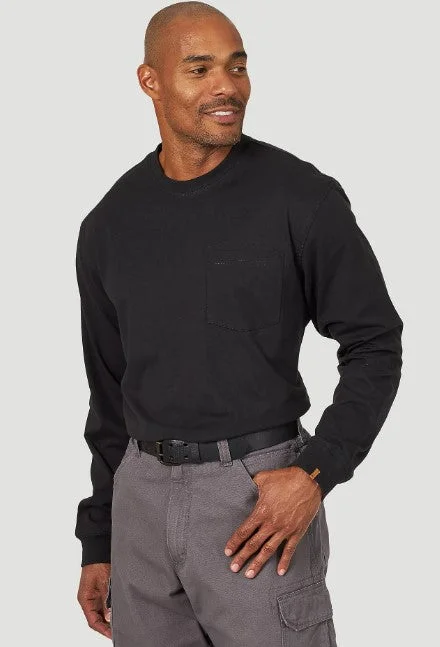 Long-Sleeve-Surfing-Wrangler RIGGS Performance Pocket Long Sleeve T-Shirt